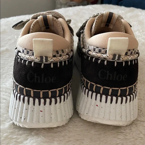 Chloe Nama Slip-On Sneakers Size 40 - Picture 10 of 16